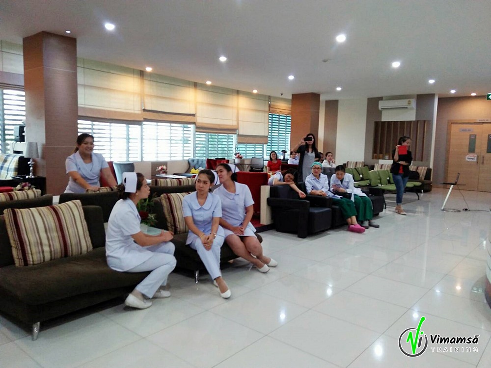 Service Mind Training ให้กับ พยาบาล พนักงาน ศูนย์รักษาผู้มีบุตรยาก IVF Worldwide