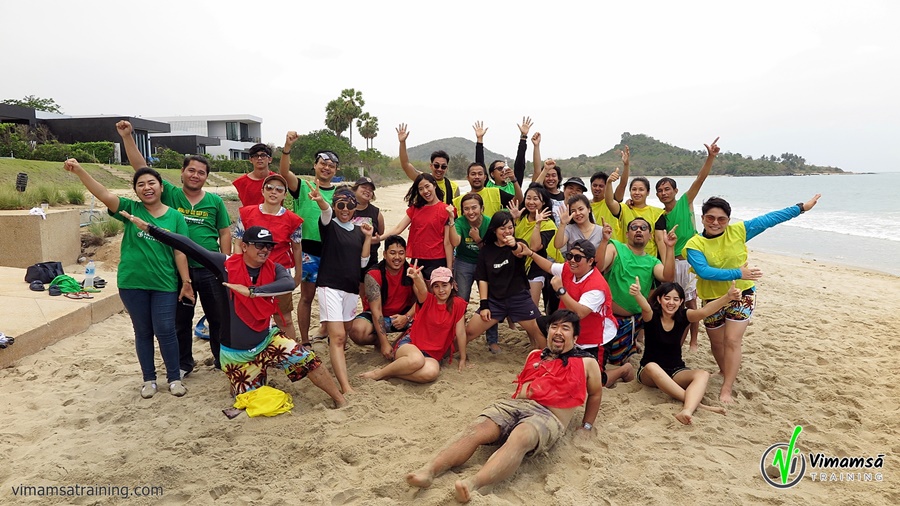 ทีมบิ้วดิ้ง Pro event ที่ Sunshine Paradise Resort ประจวบ