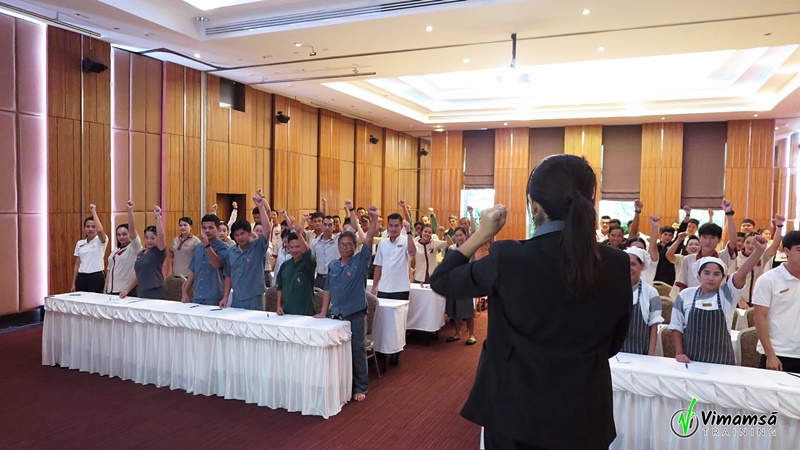 อบรม Service Mind Training โรงแรม โนราบุรี รีสอร์ท แอนด์ สปา สมุย รุ่น 1 - รุ่น 2