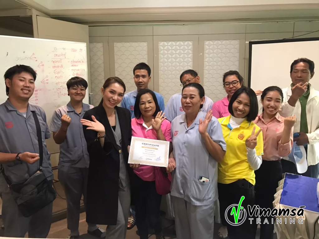 อบรมการบริการ service mind สนามกอล์ฟ เลควูด คันทรีคลับ ปี 2