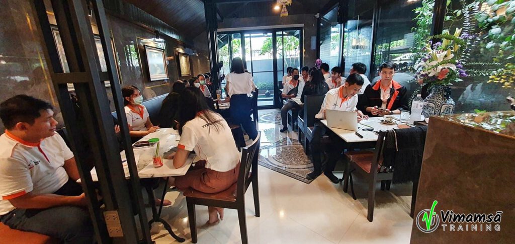 หลักสูตรการสร้างมาตรฐานงานบริการ - บจก.สตาร์โอเวอร์ซีส์